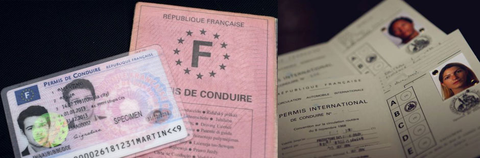 permis de conduire  francais