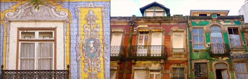 immeubles delabres a lisbonne et porto