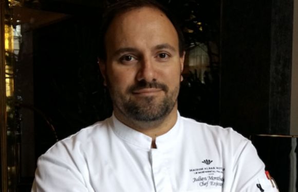 Julien Montbabut, chef au Monumental Palace (Maison Albar Hotels) à Porto (Portugal)